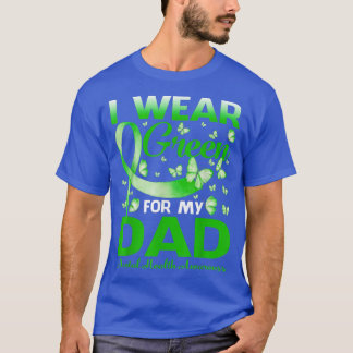 Camiseta Uso El Verde Para Concienciar Sobre La Salud Menta