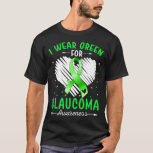 Camiseta Uso El Verde Para La Conciencia De GLAUCOMA