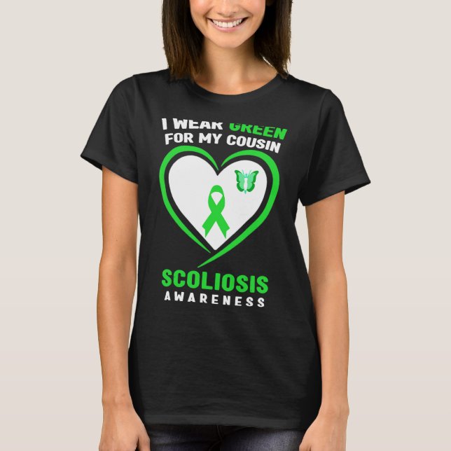 Camiseta Uso El Verde Para La Conciencia De Mi Primo Scolio (Anverso)