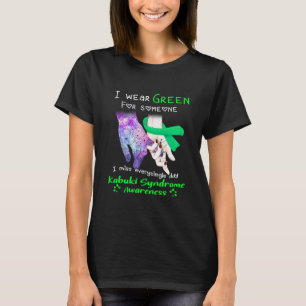 Camiseta Uso El Verde Para La Conciencia Sobre El Síndrome