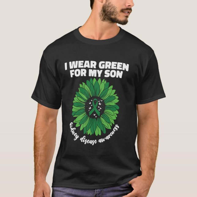 Camiseta Uso El Verde Para La Conciencia Sobre La Enfermeda (Anverso)