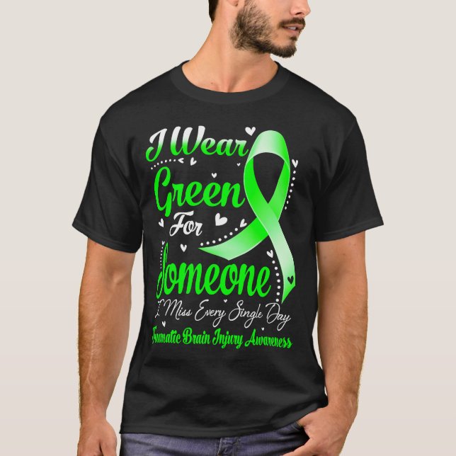 Camiseta Uso el verde para la toma de conciencia sobre la L (Anverso)
