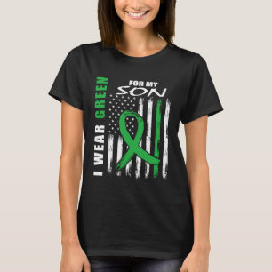 Camiseta Uso El Verde Para Mi Hijo Enfermedad Renal Concien