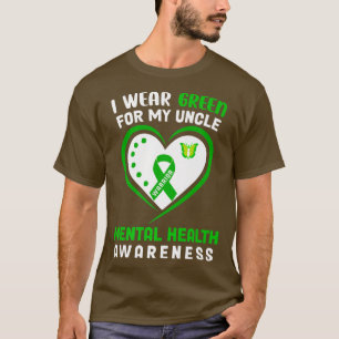 Camiseta Uso El Verde Para Mi Tío - Avisos De Salud Mental