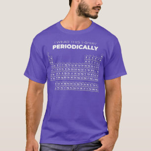 Camiseta Uso Esta Tabla Periódica