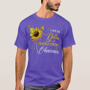 Camiseta Uso Ewings Amarillo Sarcoma Sensibilización Giraso