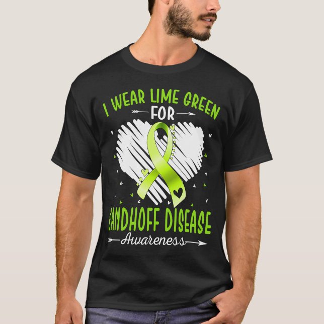 Camiseta Uso Green Para La Conciencia De La Enfermedad De S (Anverso)