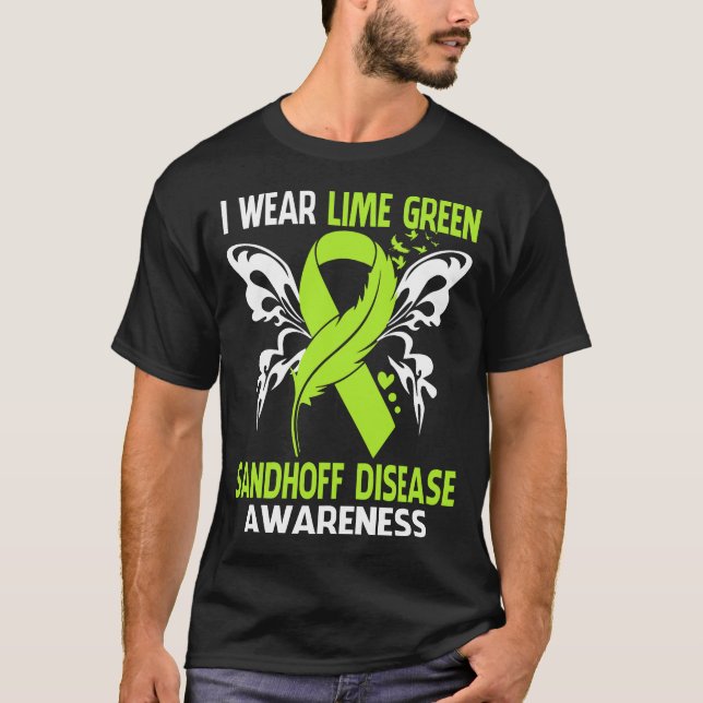 Camiseta Uso Green Para La Conciencia De La Enfermedad De S (Anverso)