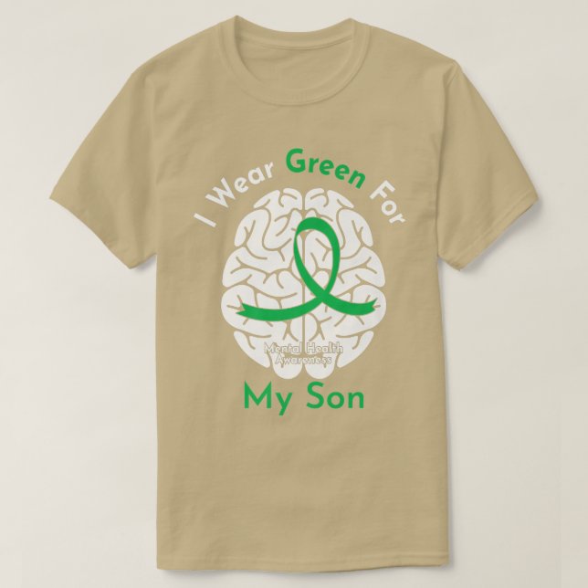 Camiseta Uso Green Para Mi Hijo Concienciación Sobre La Sal (Diseño del anverso)