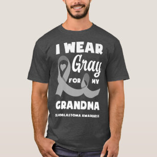 Camiseta Uso Gris Para Concienciar A Mi Abuela Glioblastoma