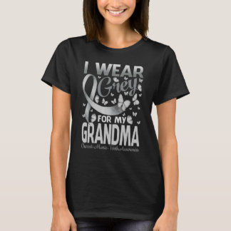 Camiseta Uso Gris Para Mi Abuela Charcot Marie Tooth Awa