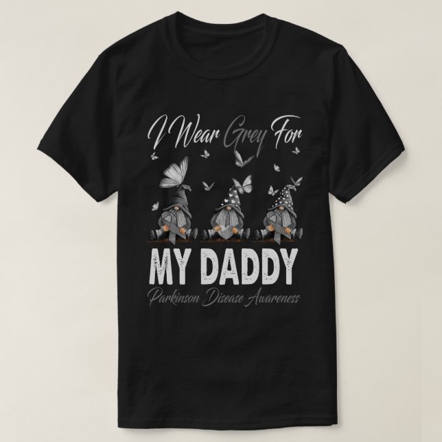 Camiseta Uso Gris Para Mi Awarene Parkinson (Diseño del anverso)
