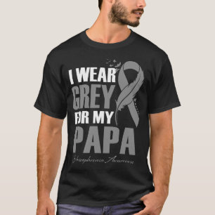 Camiseta Uso Gris Para Mi Papa Esquizofrenia Tasa De Concie