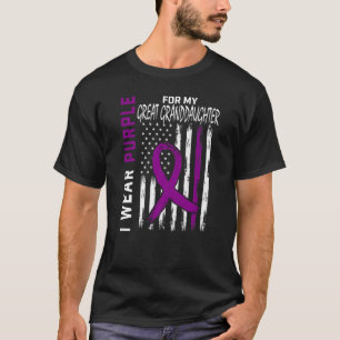 Camiseta Uso La Gran Nieta Púrpura Epilepsy Awarene