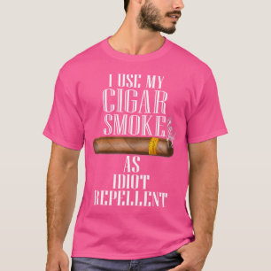 Camiseta Uso Mi Humo De Cigarro Como Repelente De Idiotas A