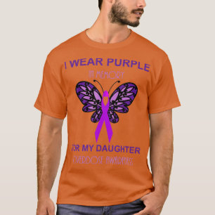 Camiseta Uso Morado De Memoria Para Mi Hija Sobredosis A