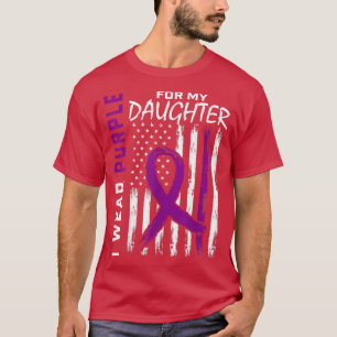 Camiseta Uso Morado Para Mi Hija Lupus Awareness Amer