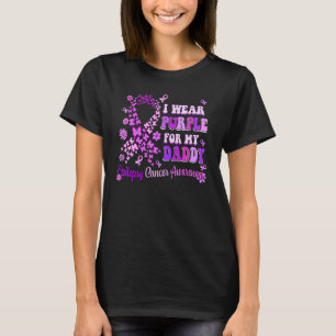 Camiseta Uso Morado Para Mi Papi Día De Conciencia Sobre La