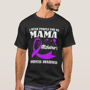 Camiseta Uso morado por Dementia Awa de mi mamá Alzheimer