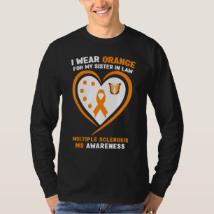 Camiseta Uso Naranja Mi Hermana En La Ley Esclerosis Múltip