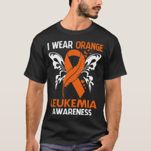 Camiseta Uso Naranja Para Concienciar A La LEUKEMIA