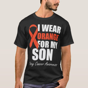 Camiseta Uso Naranja Para Concienciar A Mi Hijo Sobre El Cá