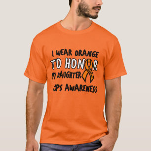 Camiseta uso Naranja para honores/hijas...Hannah