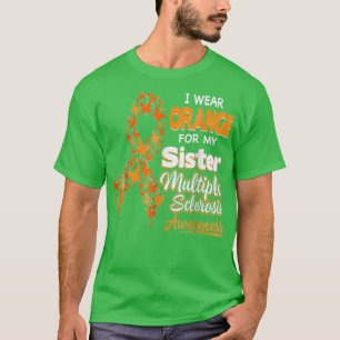 Camiseta Uso Naranja Para Mi Hermana Esclerosis Múltiple 2