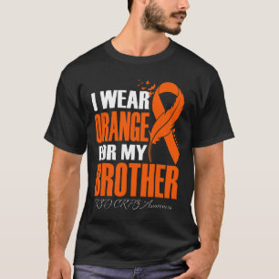 Camiseta Uso Naranja Para Mi Hermano Rsd Crps Awareness Fe