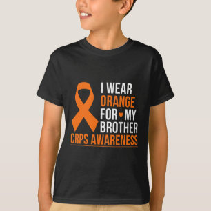 Camiseta Uso Naranja Para Mi Hermano Rsd Crps Conciencia Mo