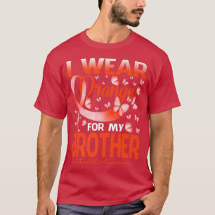 Camiseta Uso Naranja Para Mi Hermano TDAH Awareness Butter