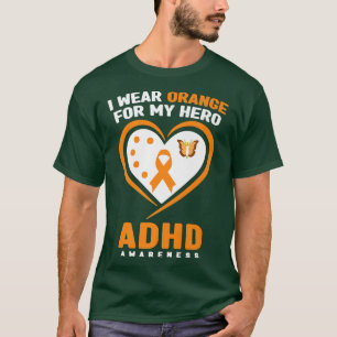 Camiseta Uso Naranja Para Mi Héroe, Concienciación Sobre El