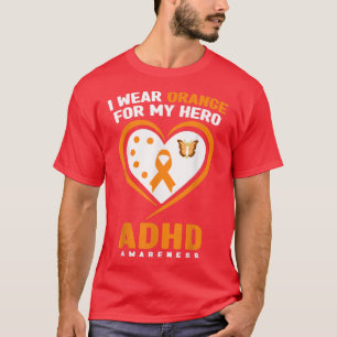 Camiseta Uso Naranja Para Mi Héroe, Mes De Concienciación S