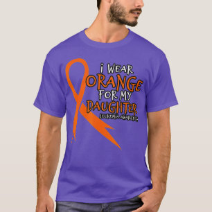 Camiseta Uso Naranja Para Mi Hija