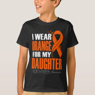 Camiseta Uso Naranja Para Mi Hija Rsd Crps Conciencia F