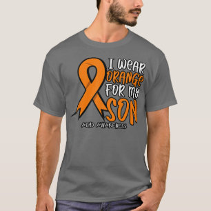 Camiseta Uso Naranja Para Mi Hijo