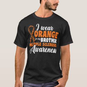 Camiseta Uso Naranja Para Mi Hijo Con Esclerosis Múltiple A