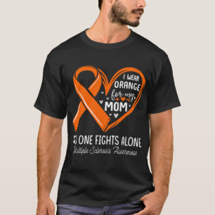 Camiseta Uso Naranja Para Mi Mamá Esclerosis Múltiple MS Aw