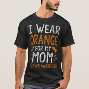 Camiseta Uso Naranja Para Mi Mamá Guerrero Rsd Crps Awarene