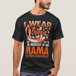 Camiseta Uso Naranja Para Mi Mamá Rsd Crps Conciencia