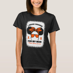 Camiseta Uso Naranja Para Mi Mamá Sra Esclerosis Múltiple A