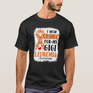 Camiseta Uso Naranja Para Mi Mes De Conciencia Sobre La Leu