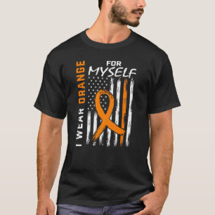 Camiseta Uso Naranja Para Mí Mismo Awaren De Esclerosis Múl
