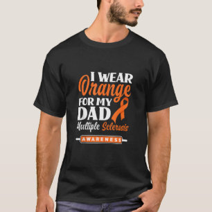 Camiseta Uso Naranja Para Mi Papá Con Awaren De Esclerosis