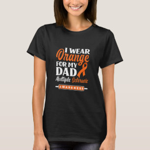 Camiseta Uso Naranja Para Mi Papá Con Awaren De Esclerosis
