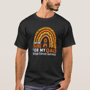 Camiseta Uso Naranja Para Mi Papá Con Awaren De Esclerosis 