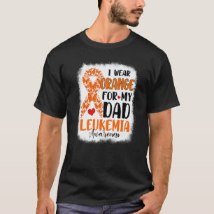 Camiseta Uso Naranja Para Mi Papá Mes De Conciencia Sobre L