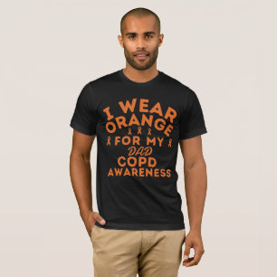Camiseta Uso Naranja Para Mi Papá Personalizado De Concienc