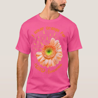 Camiseta Uso Naranja Para Sobreviviente De Conciencia Sobre