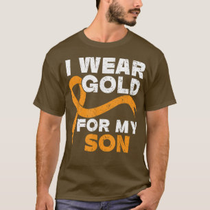 Camiseta Uso Oro Para Concienciar Sobre El Cáncer Infantil